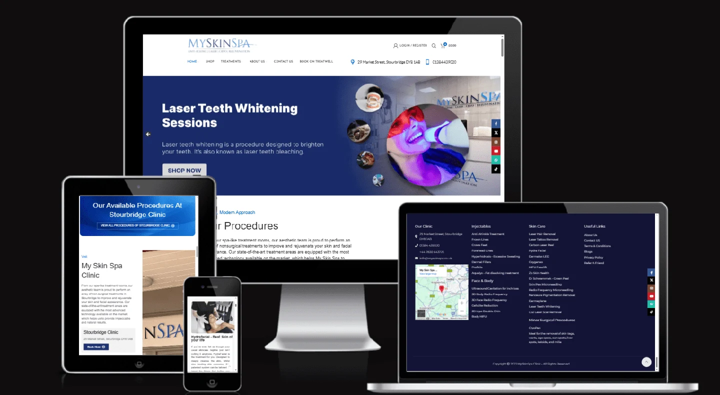 Website Redesign project screenshot
